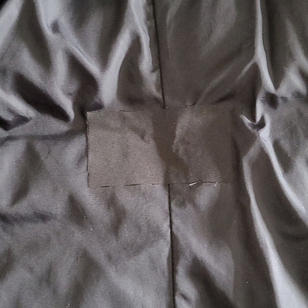 Women's Lands End Down Puffer Vest Warm Winter SP 6-8 Black - Picture 9 of 10